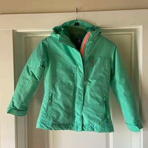 Youth winter ski jacket